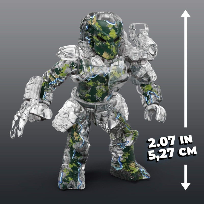 MEGA CONSTRUX Mega Contrux Black Series Clear Transparent Predator - Image 2